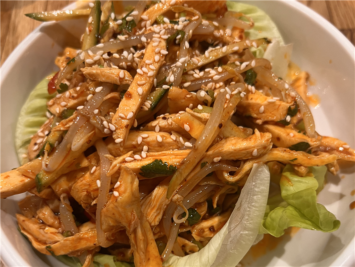 shredded chicken